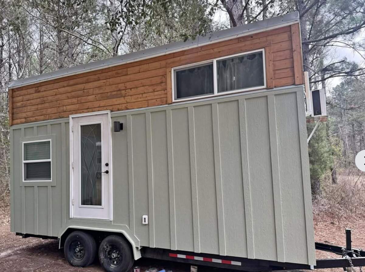 Wooden Cabin Style THOW — Built 2024 — Used/Like New — Gainesville, FL
